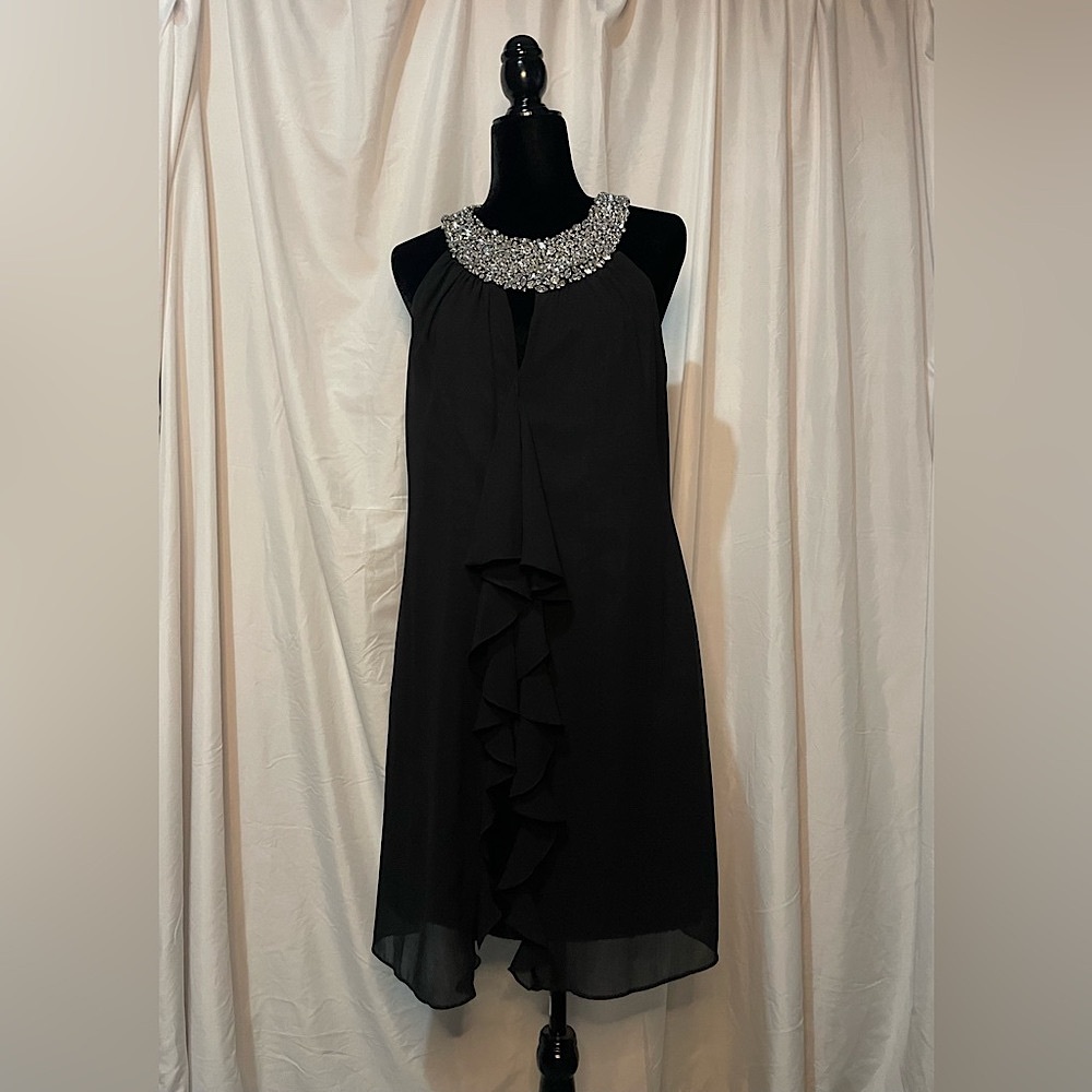 Black Chiffon Dress